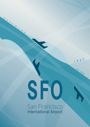 IATA Airport Design SFO