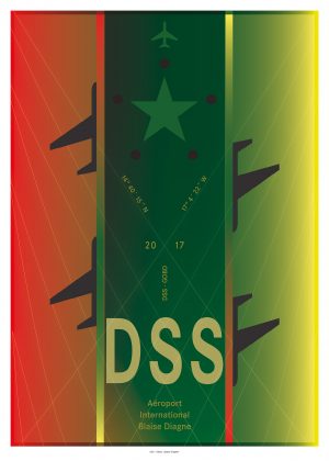 IATA Airport Design DSS Kunstdruck