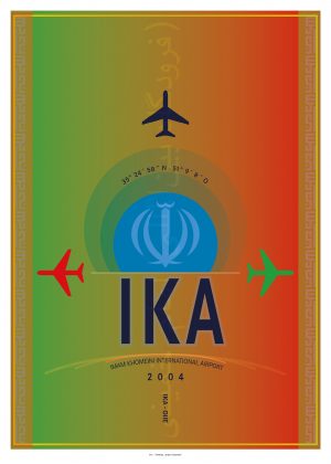 IATA Airport Design IKA Kunstdruck