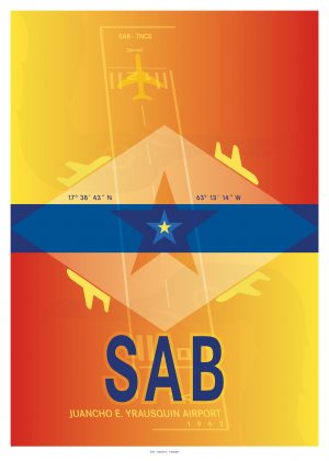 IATA Airport Design SAB Kunstdruck